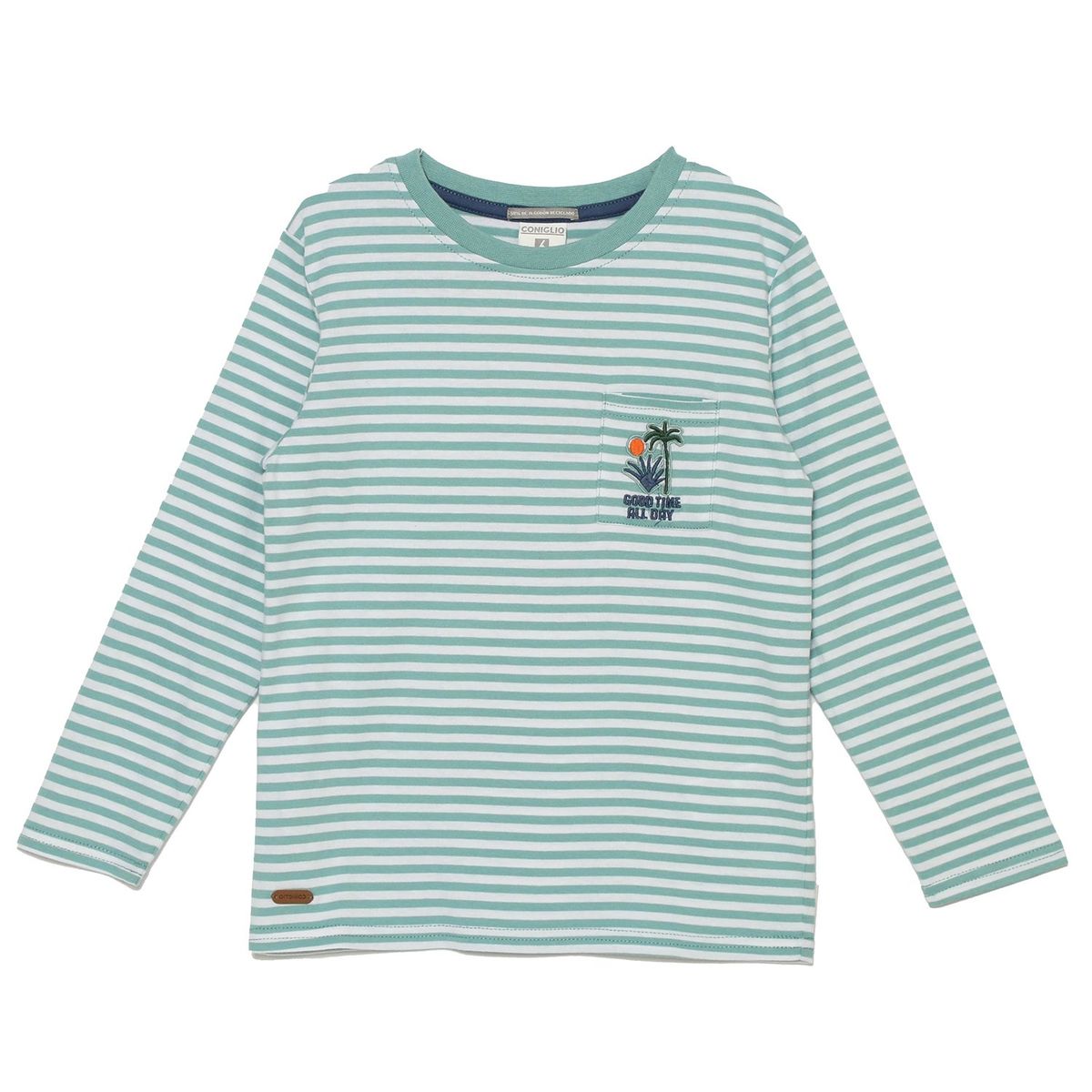 CONIGLIO - Polo Niño Manga Larga Algodón Coniglio