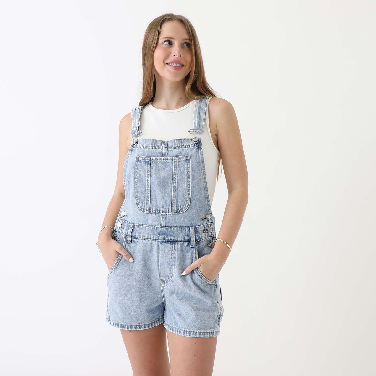 SYBILLA - Jardinera Algodón Mujer Sybilla