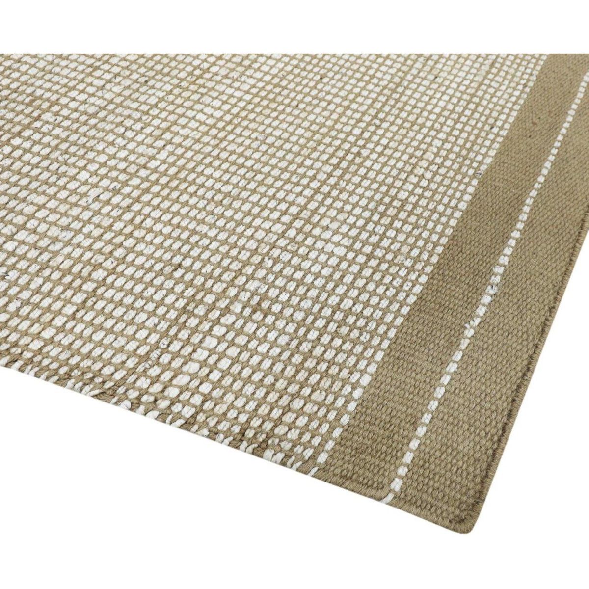 BASEMENT HOME - Alfombra Novara Natural de Yute Oscuro