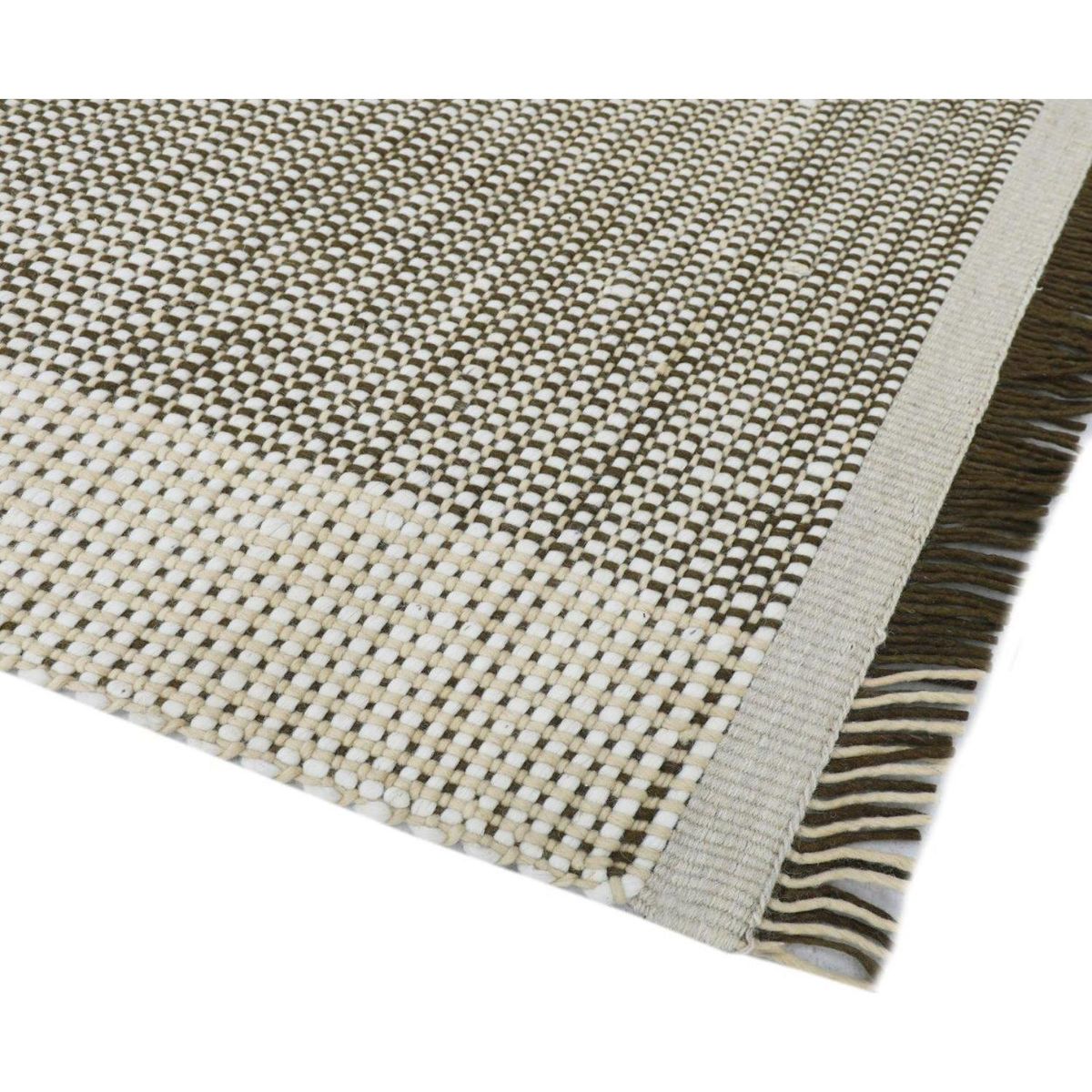 BASEMENT HOME - Alfombra Marrón de Lana