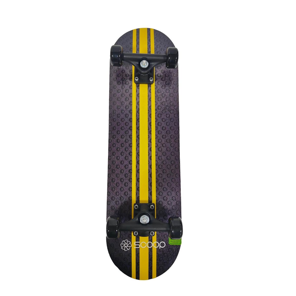 SCOOP - Set Skate 28" Con Casco, Rodillera Y Muñequera Rayado