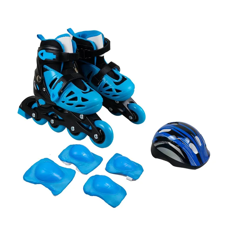 SCOOP - Set Patines Ajustable En Línea Con Kit Protección Scoop