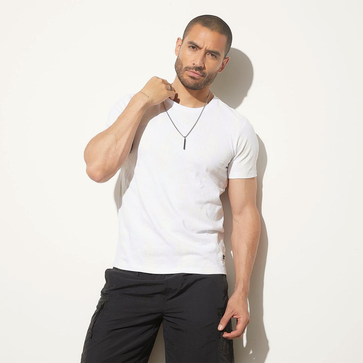 MOSSIMO - Polo Manga Corta 100% Algodón Hombre Mossimo