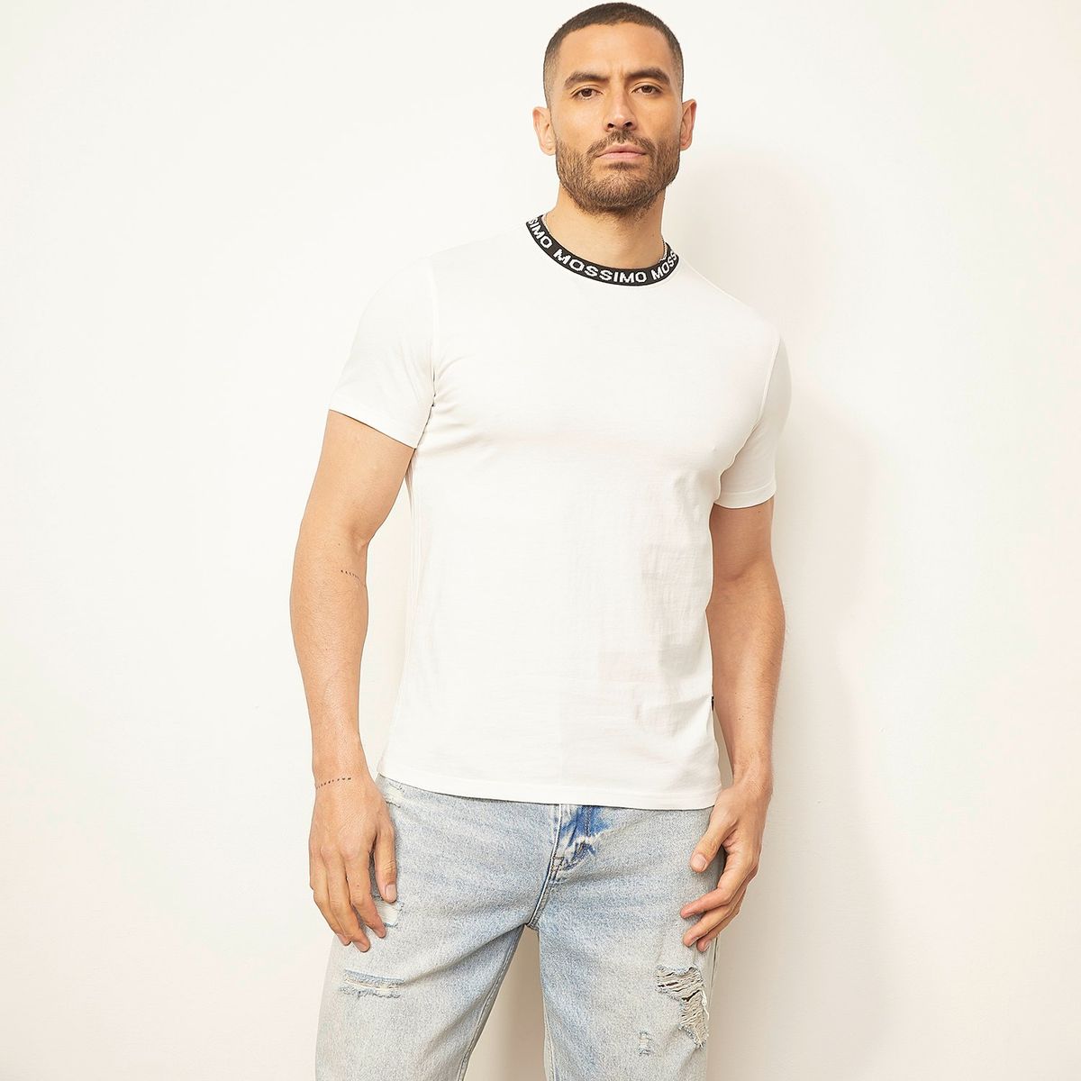 MOSSIMO - Polo Manga Corta 100% Algodón Hombre Mossimo