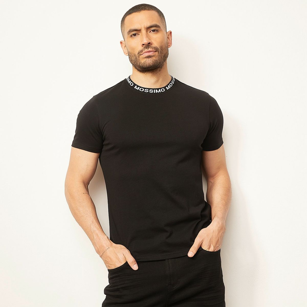 MOSSIMO - Polo Manga Corta 100% Algodón Hombre Mossimo