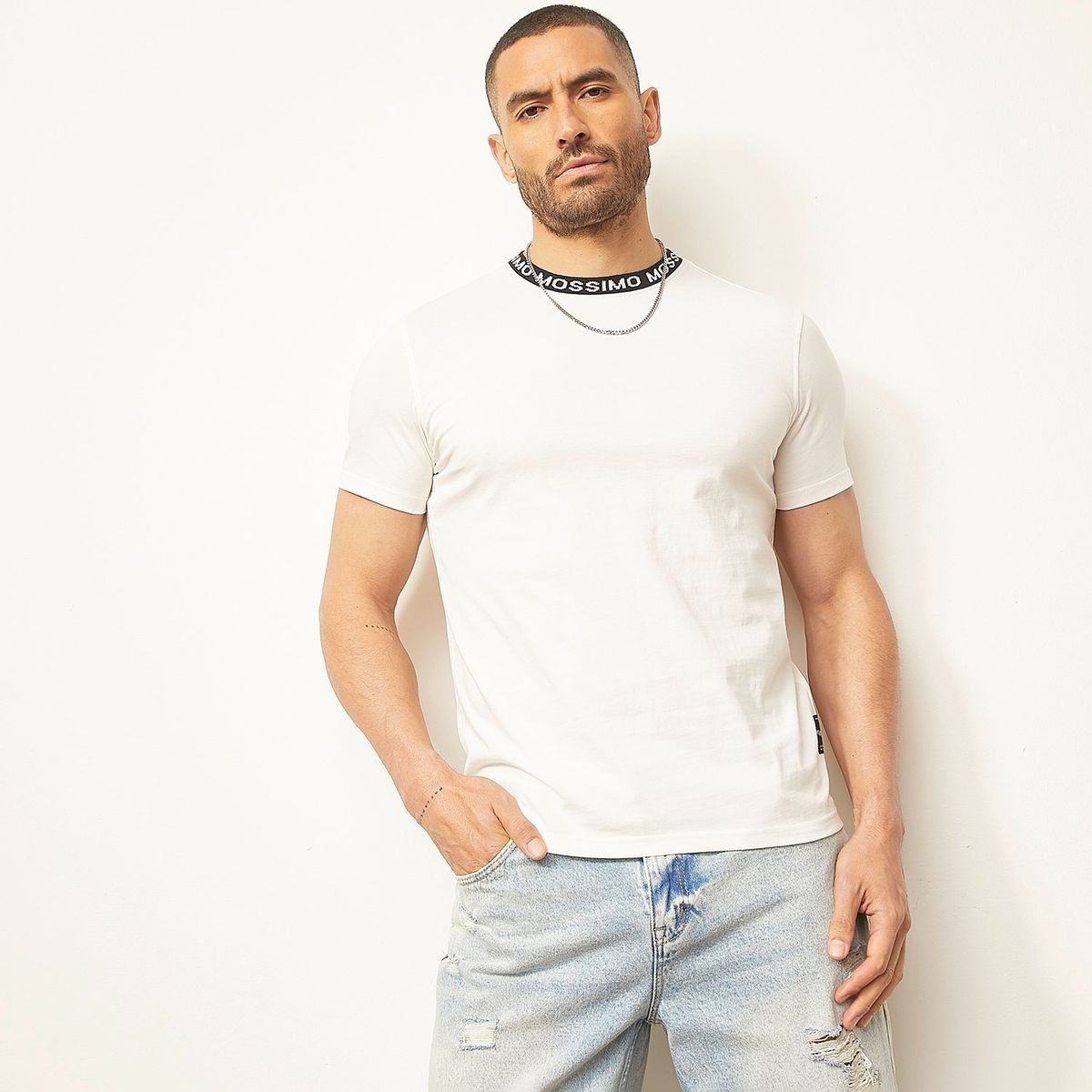 MOSSIMO - Polo Manga Corta 100% Algodón Hombre Mossimo