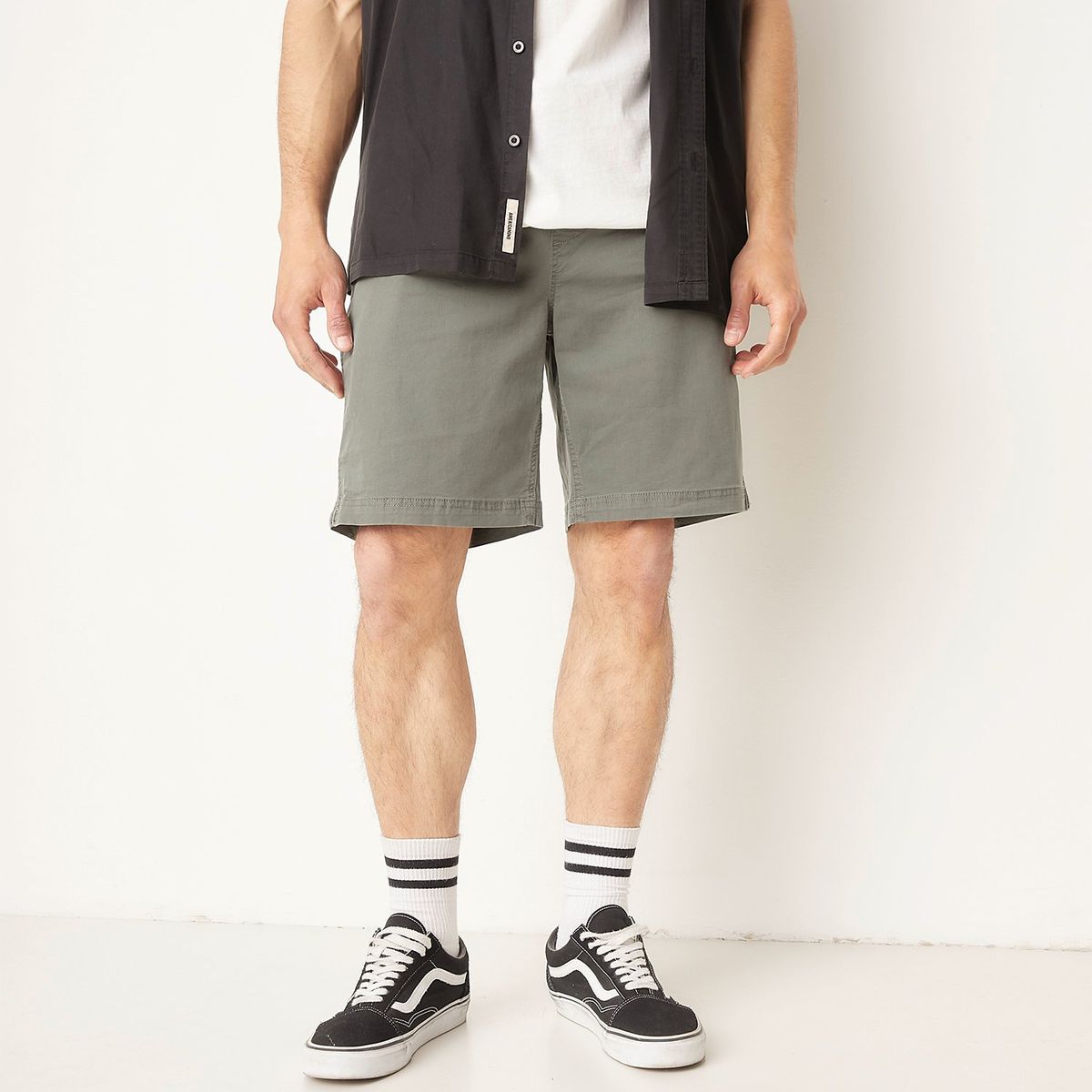 DENIMLAB - Short Denimlab Liso Casual