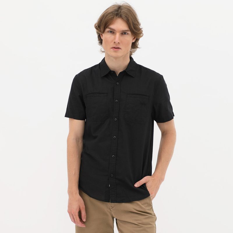 MOSSIMO - Camisa Manga Corta Hombre Mossimo
