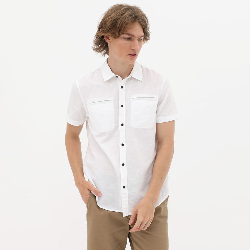 MOSSIMO - Camisa Manga Corta Hombre Mossimo