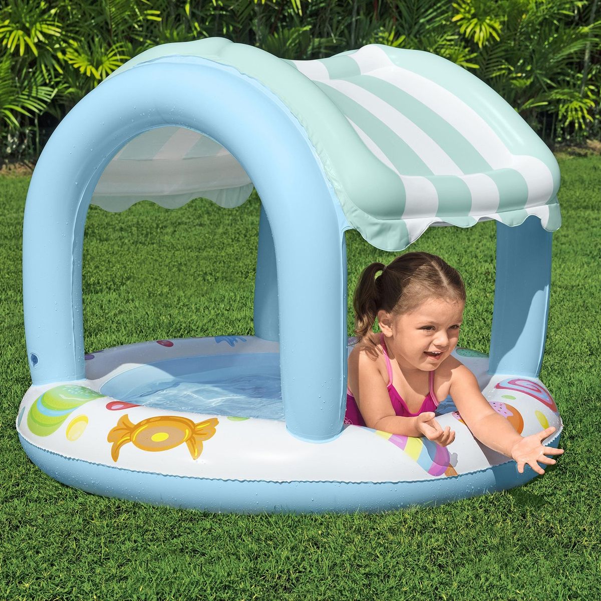 BESTWAY - Piscina Con Techo Sweet Shoppe