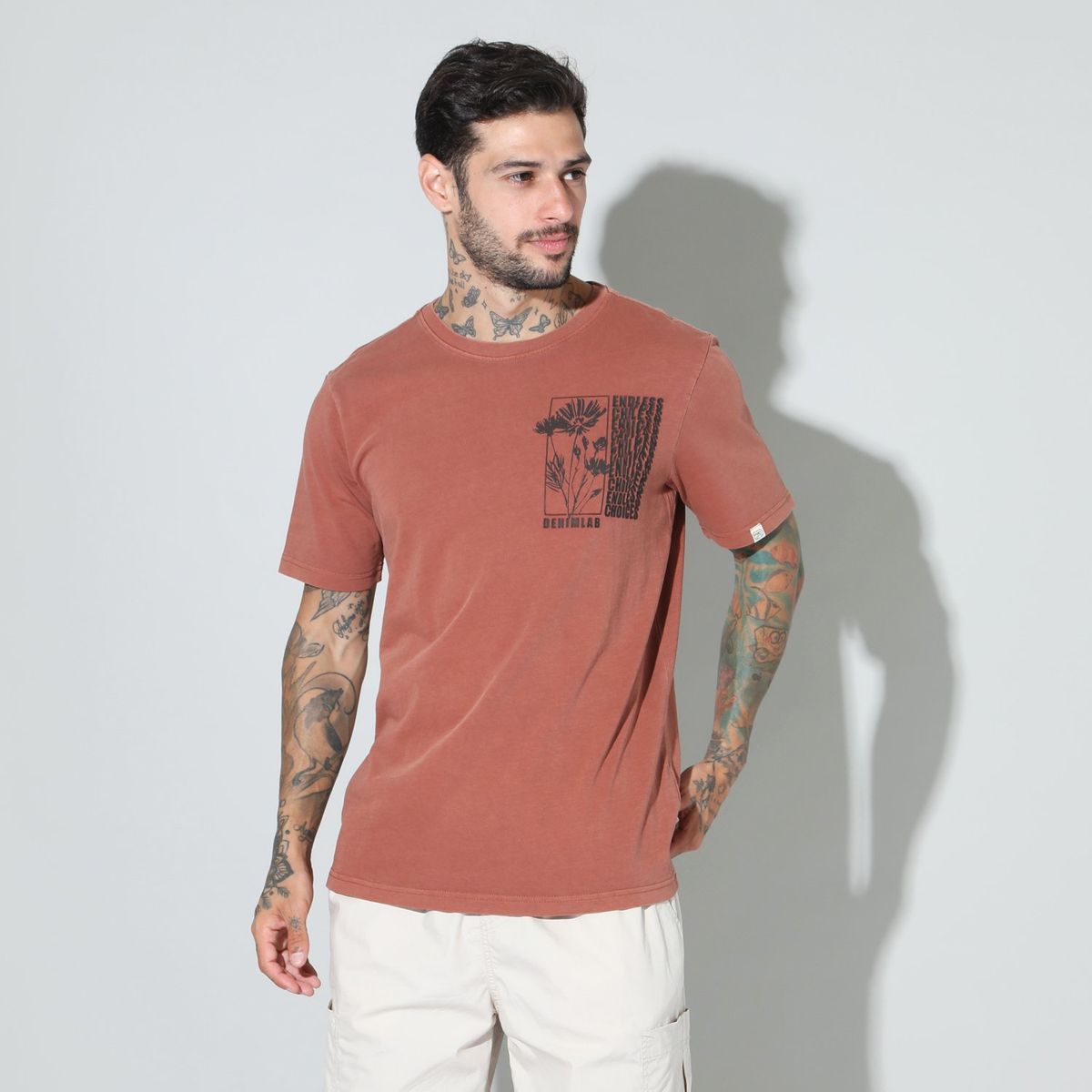 DENIMLAB - Polo Manga Corta 100% Algodón Hombre Denimlab