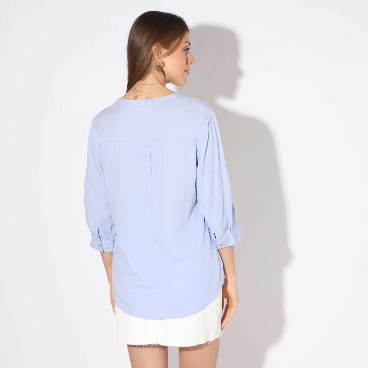 UNIVERSITY CLUB - Blusa University Club Manga 3/4 Casual