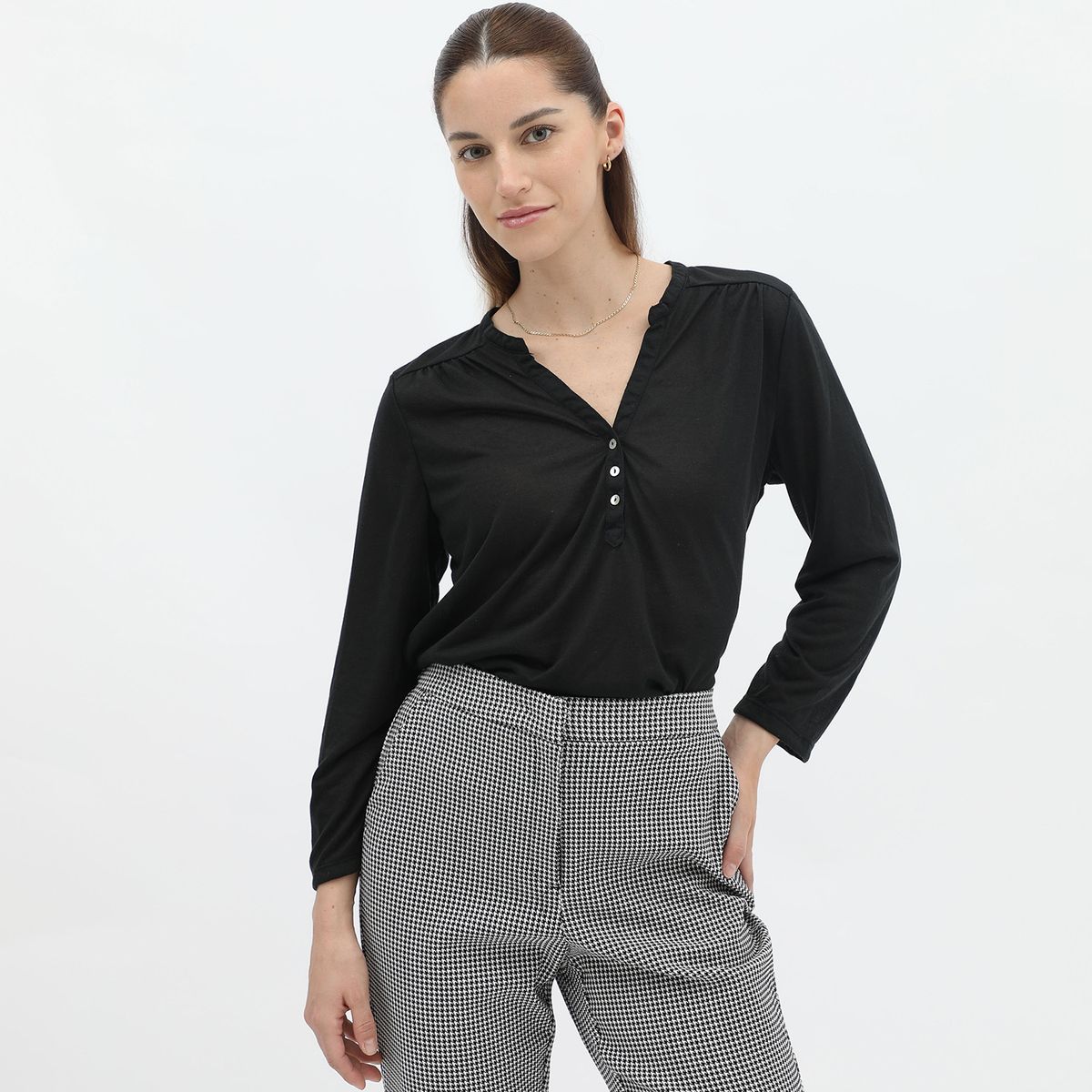 UNIVERSITY CLUB - Polo Manga Larga Mujer University Club