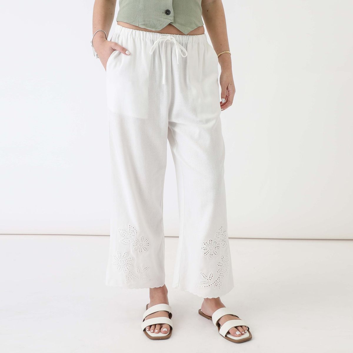 SYBILLA - Pantalón Casual Mujer Sybilla