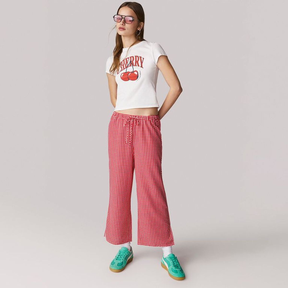 SYBILLA - Pantalón Cropped Mujer Sybilla