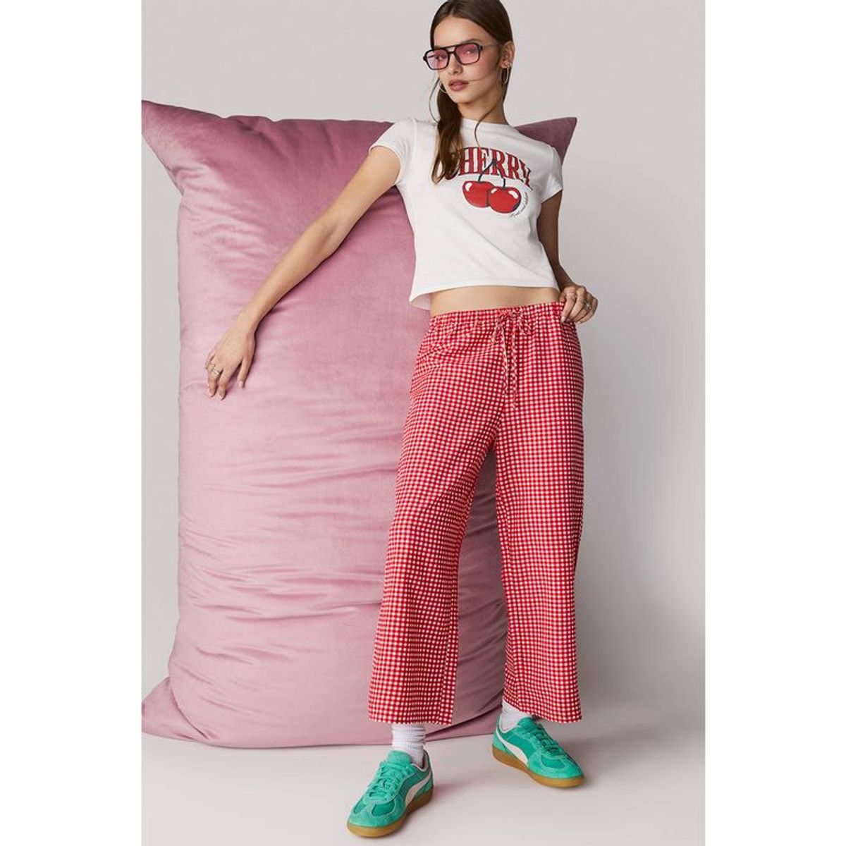 SYBILLA - Pantalón Cropped Mujer Sybilla