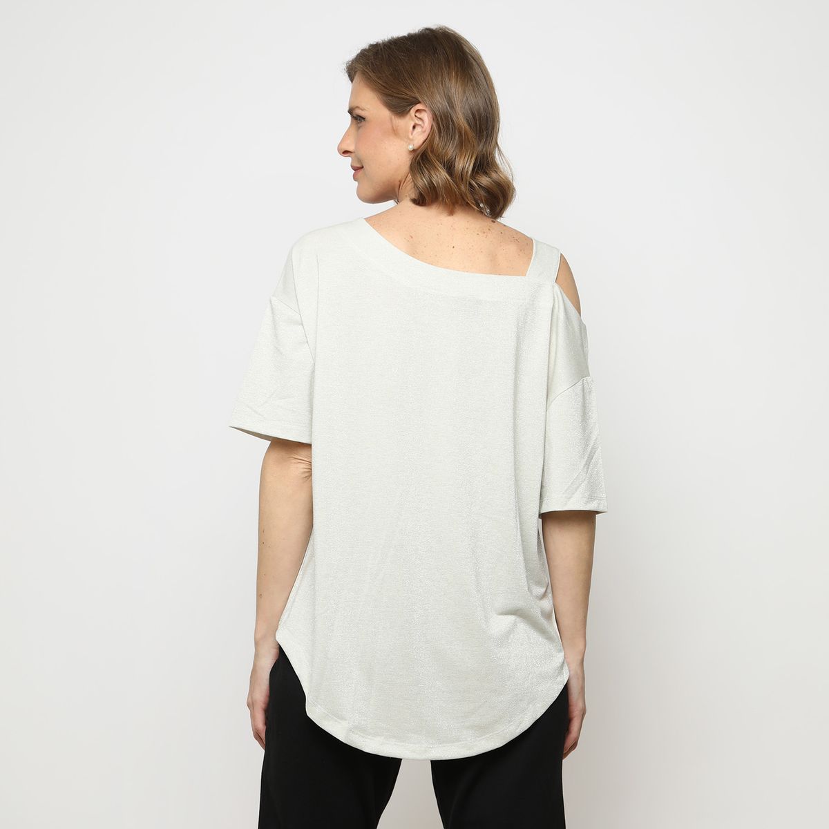 STEFANO COCCI - Polo Stefano Cocci Manga Corta Con Hombro Descubierto