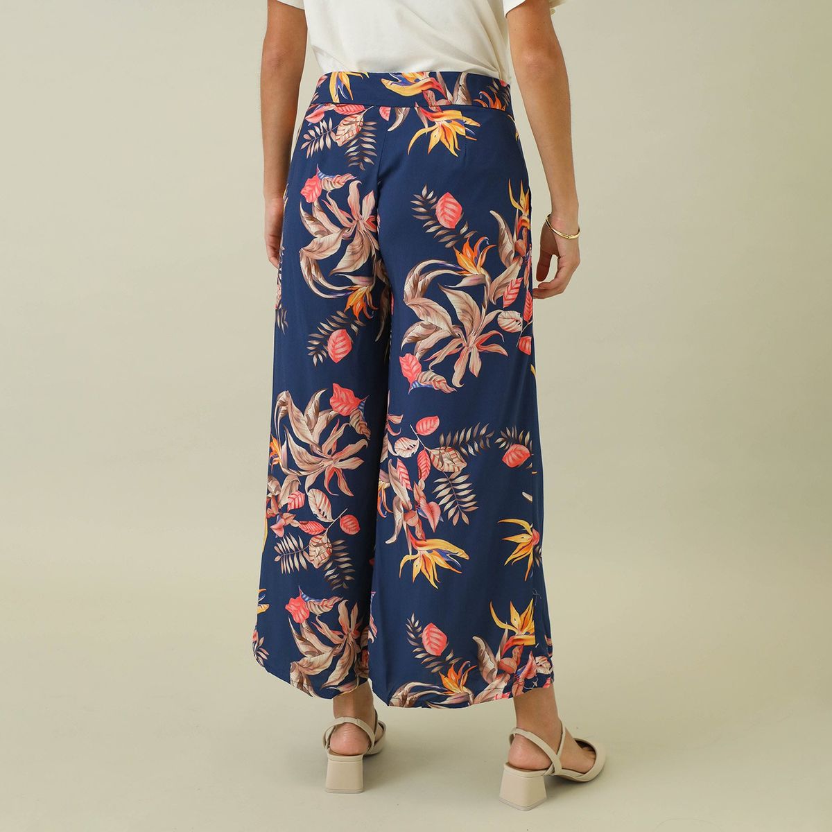 STEFANO COCCI - Pantalón Culotte Casual Mujer Stefano Cocci