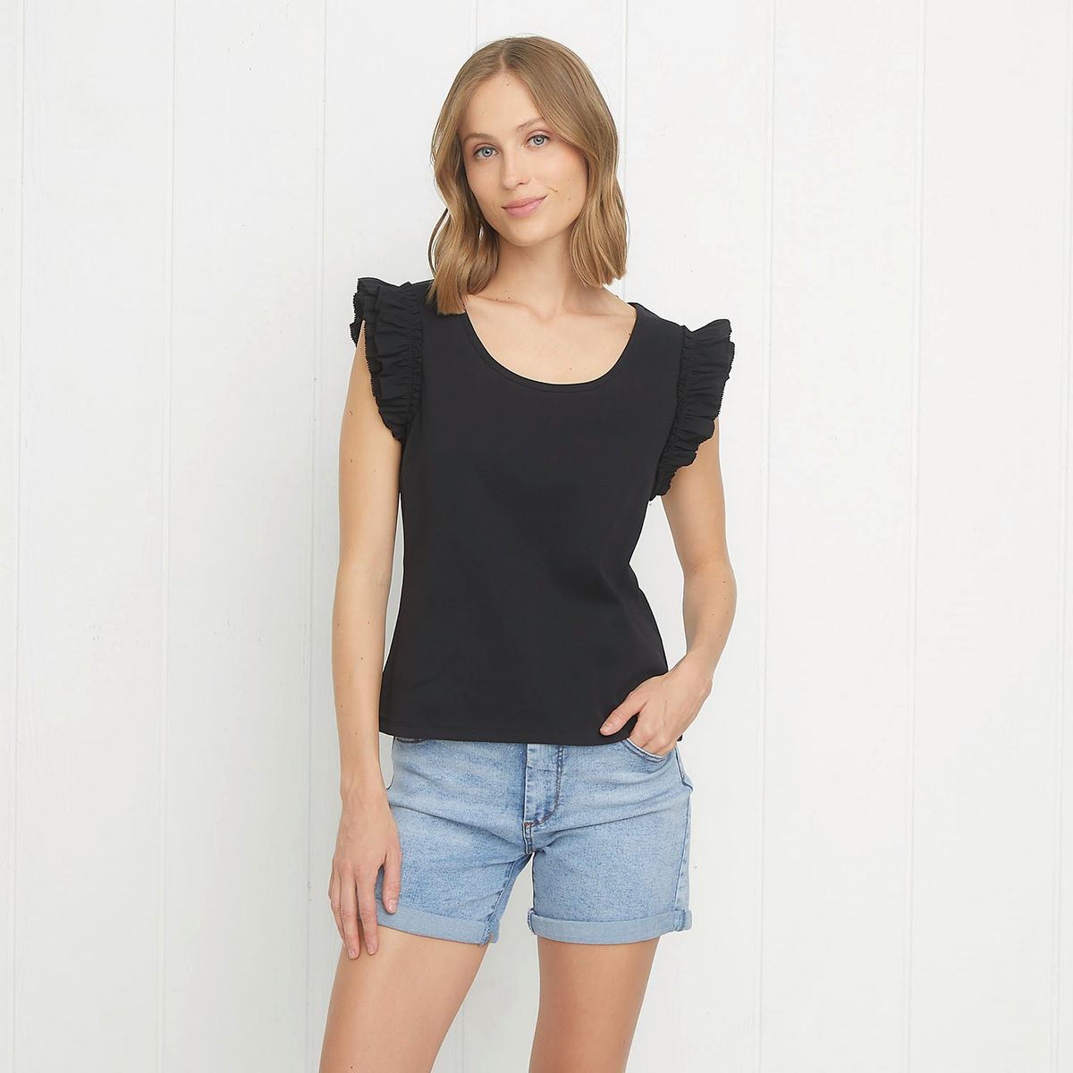 UNIVERSITY CLUB - Polo University Club Sin Mangas Algodón Mujer Casual