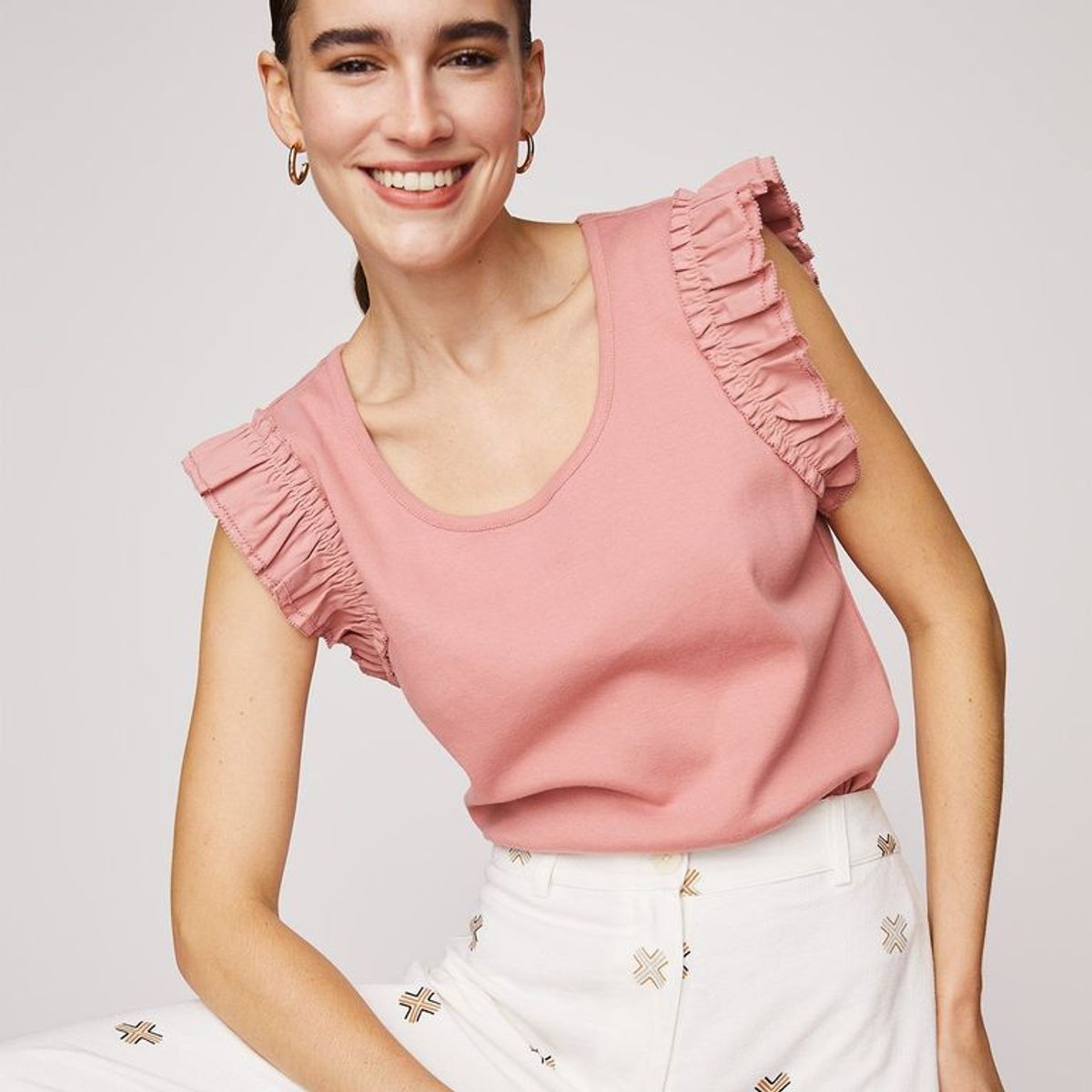 UNIVERSITY CLUB - Polo University Club Sin Mangas Algodón Mujer Casual