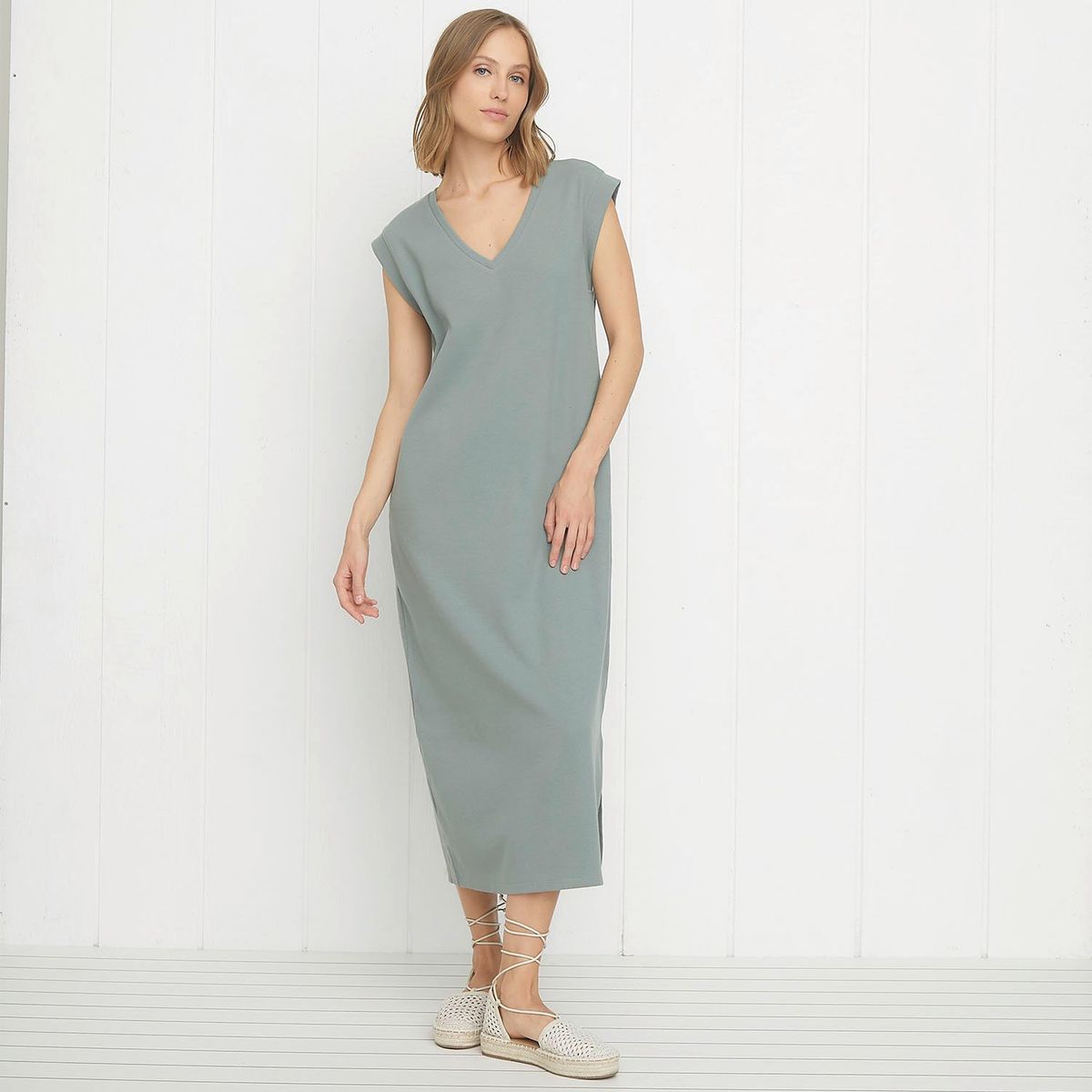 UNIVERSITY CLUB - Vestido Casual Algodón Mujer University Club