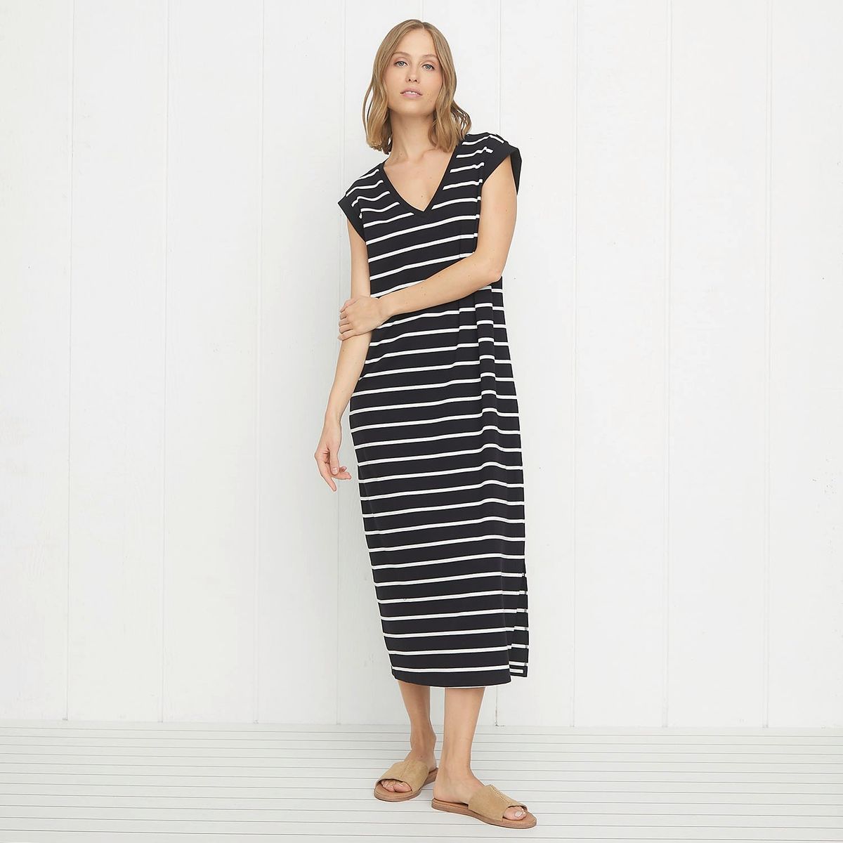 UNIVERSITY CLUB - Vestido Casual Algodón Mujer University Club