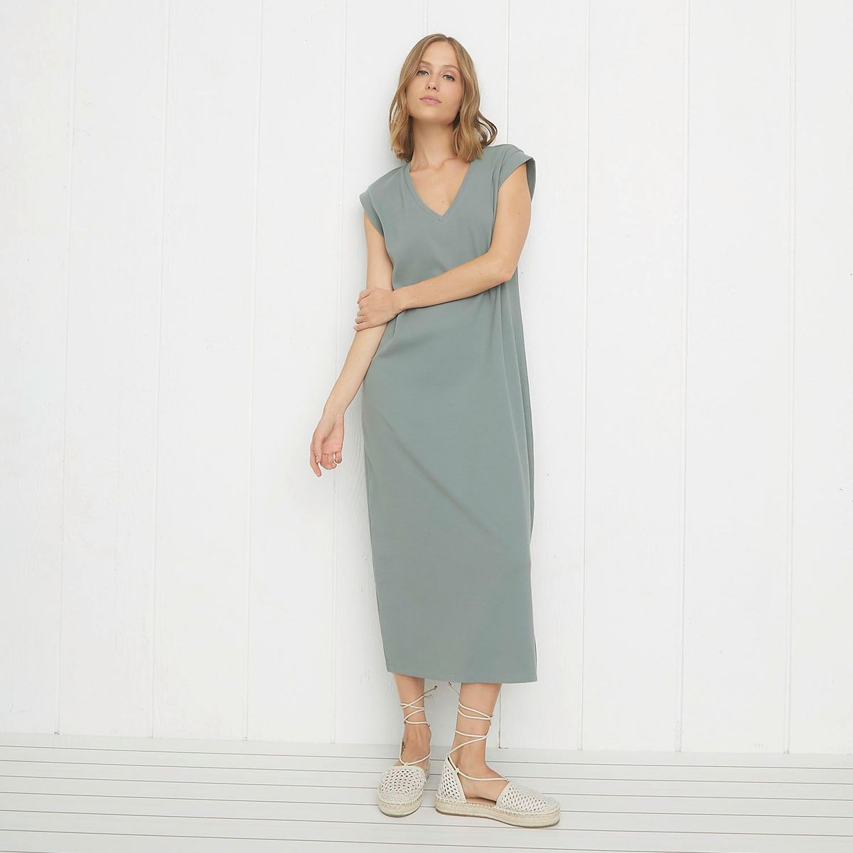 UNIVERSITY CLUB - Vestido Casual Algodón Mujer University Club