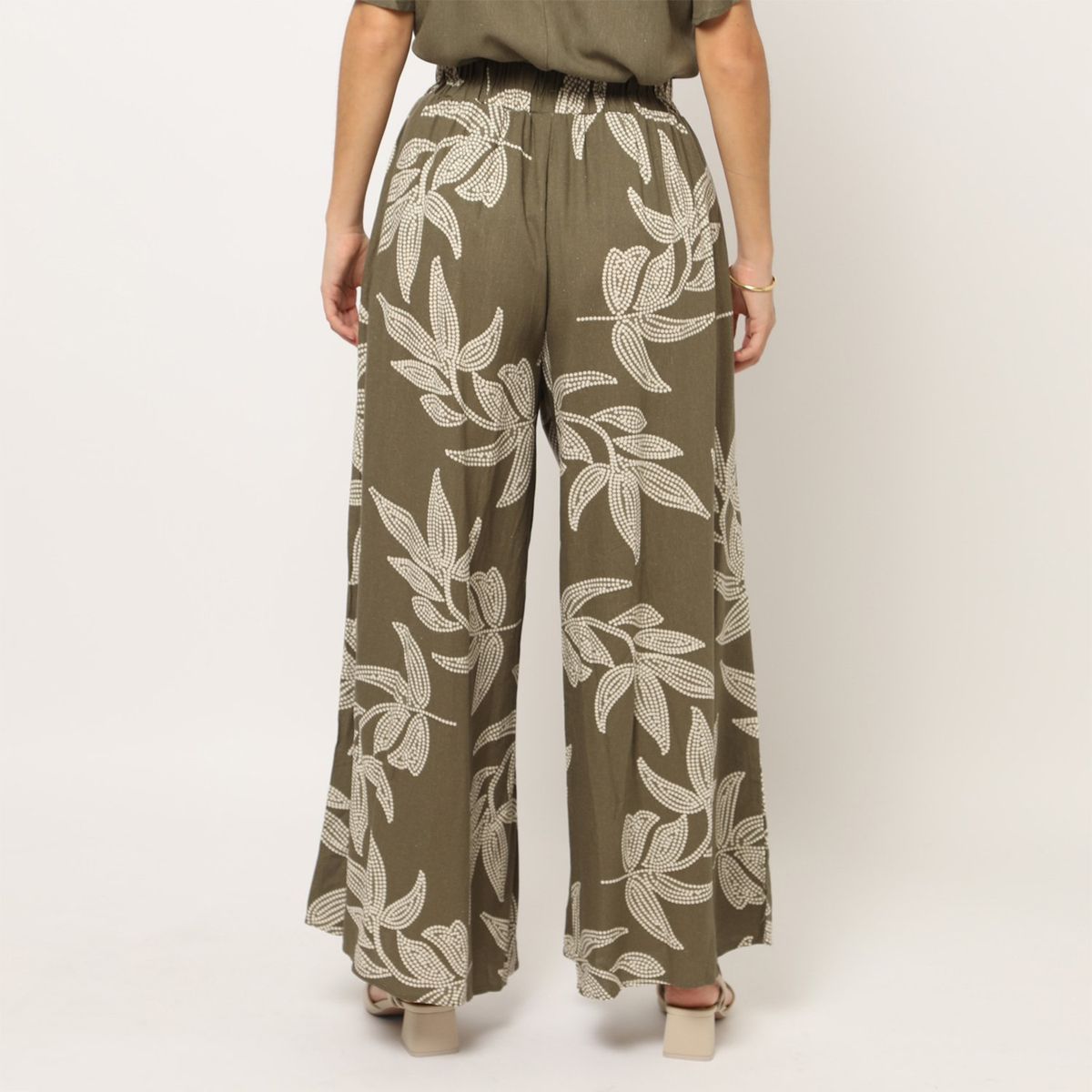 STEFANO COCCI - Pantalón Lino Casual Mujer Stefano Cocci