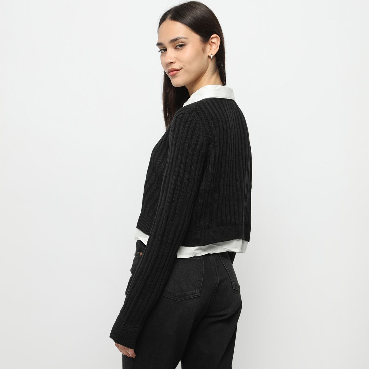 SYBILLA - Chompa Casual Mujer Sybilla