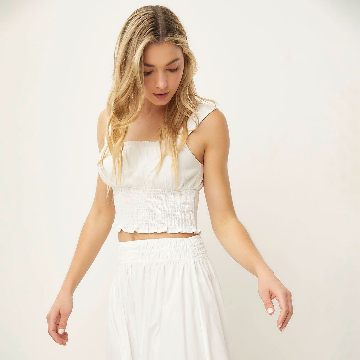 SYBILLA - Blusa Casual 100% Algodón Mujer Sybilla