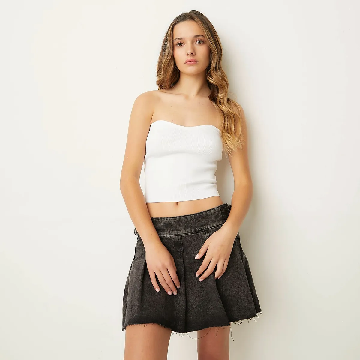 SYBILLA - Top Strapless Mujer Sybilla