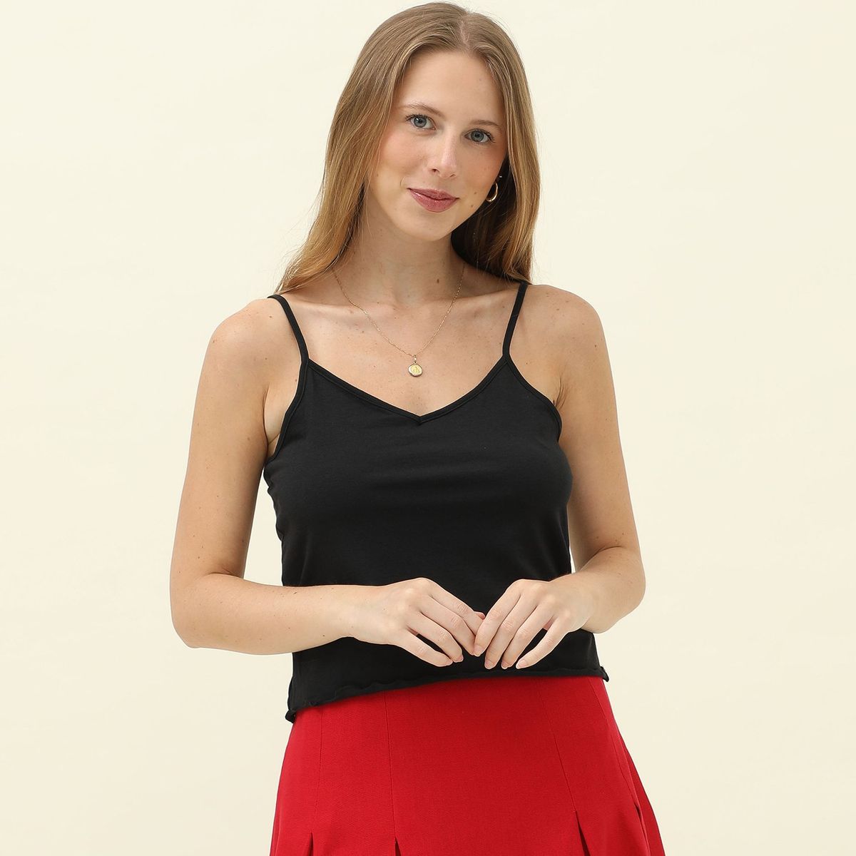 SYBILLA - Top Sin Mangas Casual Mujer Sybilla