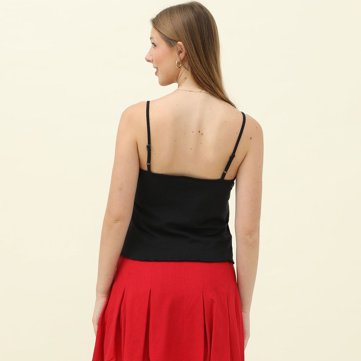 SYBILLA - Top Sin Mangas Casual Mujer Sybilla