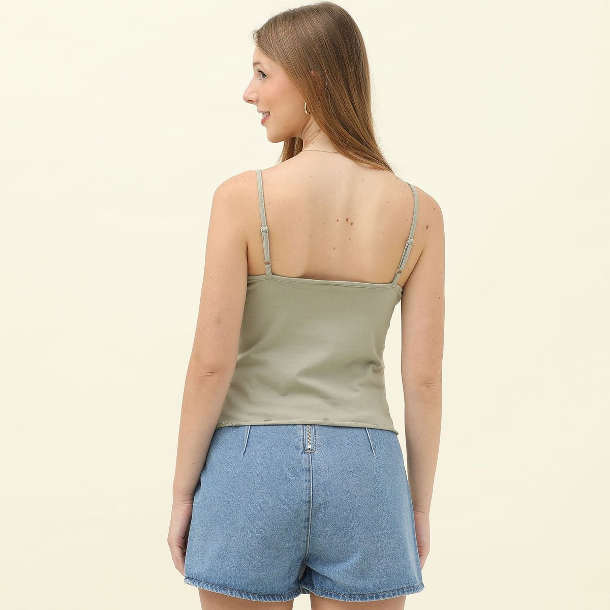 SYBILLA - Top Sin Mangas Casual Mujer Sybilla