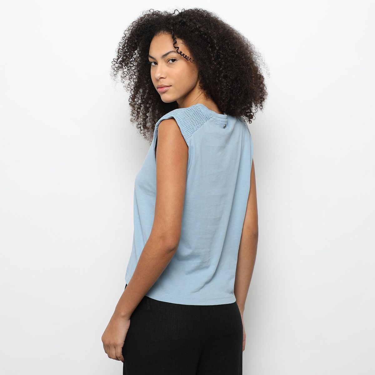 DENIMLAB - Polo Manga Corta 100% Algodón Mujer Denimlab