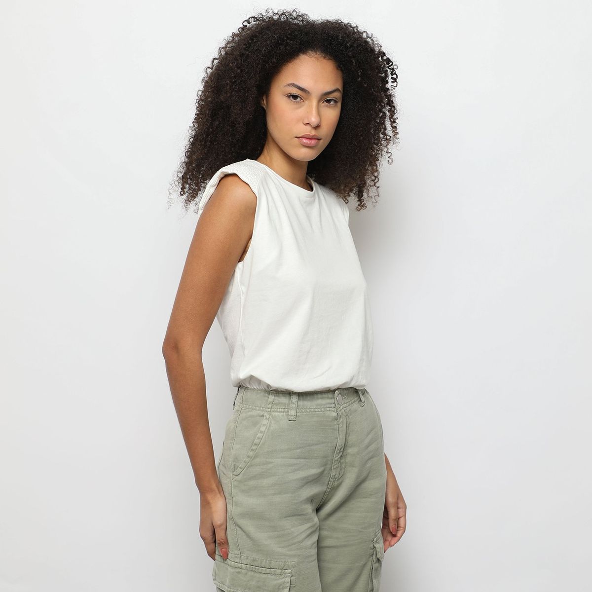 DENIMLAB - Polo Manga Corta 100% Algodón Mujer Denimlab