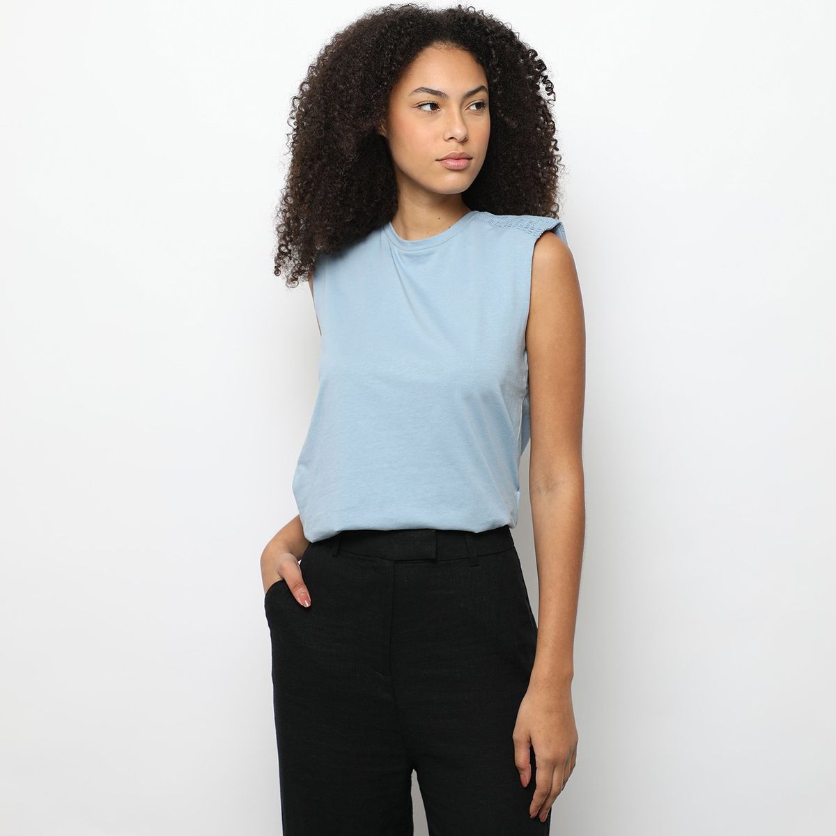 DENIMLAB - Polo Manga Corta 100% Algodón Mujer Denimlab