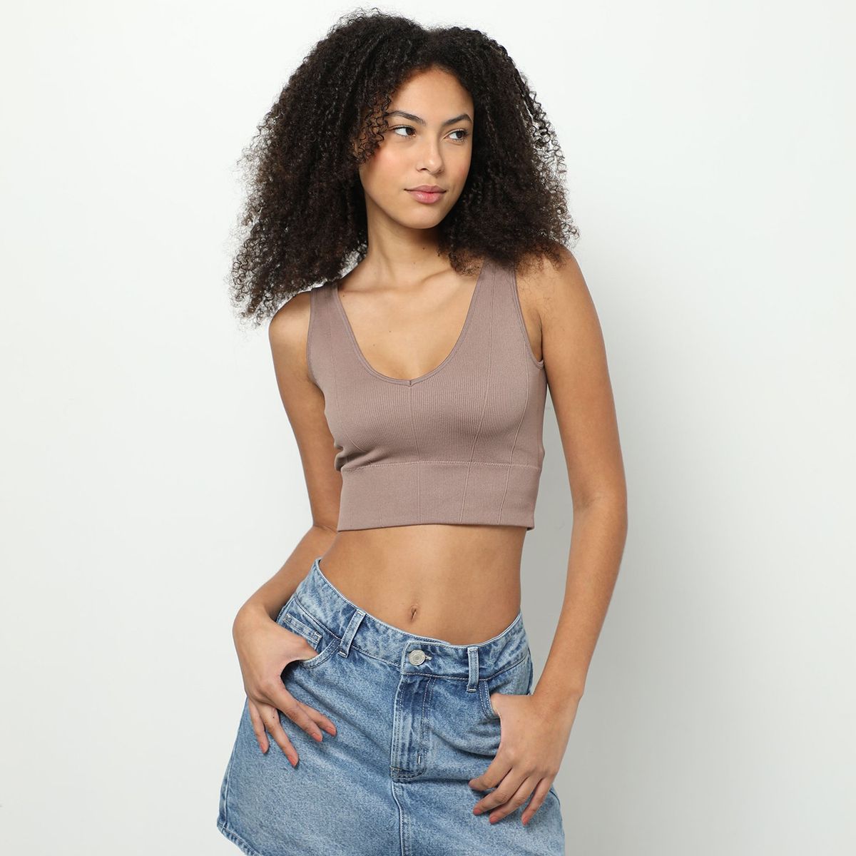 DENIMLAB - Polo Denimlab Manga Corta Mujer Casual 