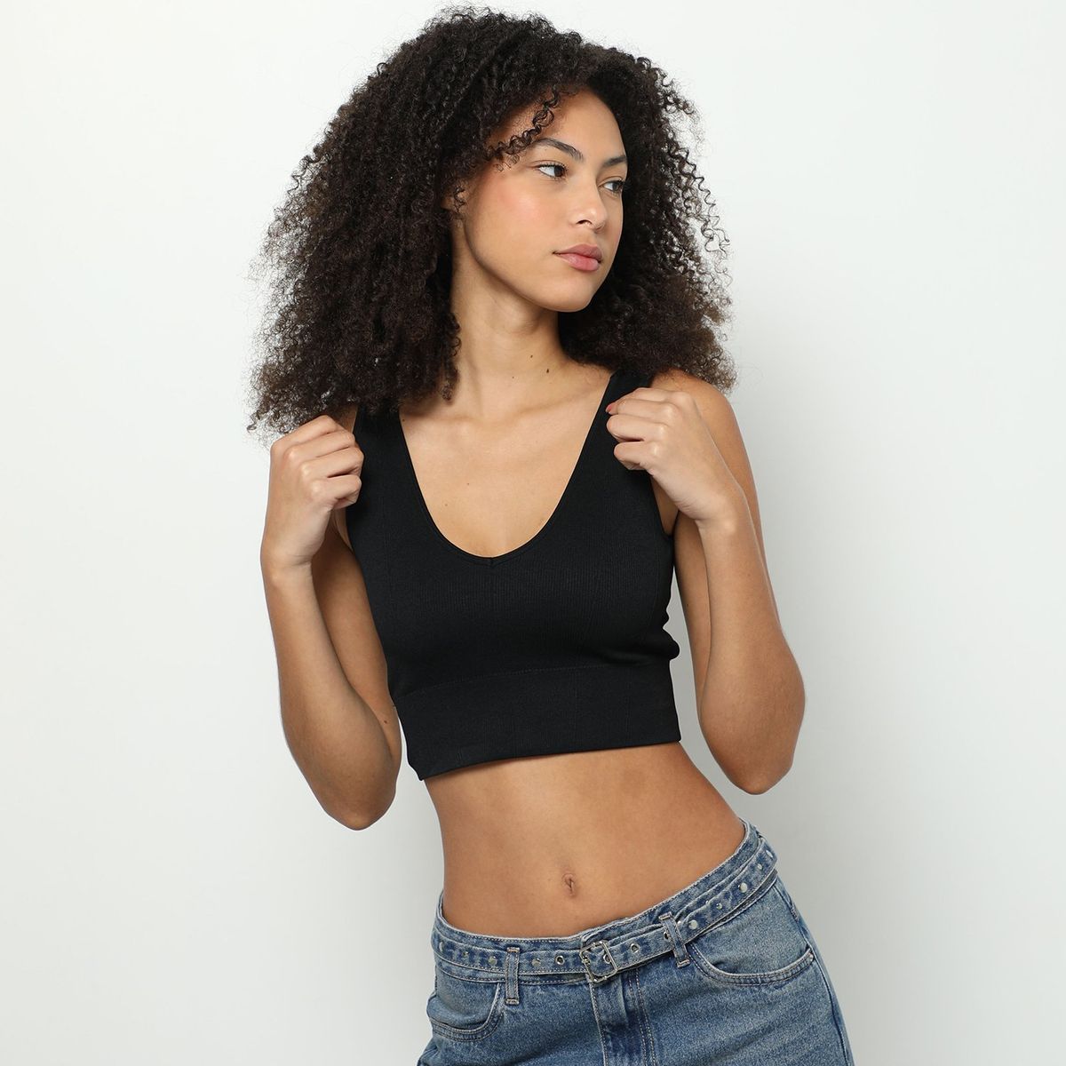 DENIMLAB - Polo Denimlab Manga Corta Mujer Casual 