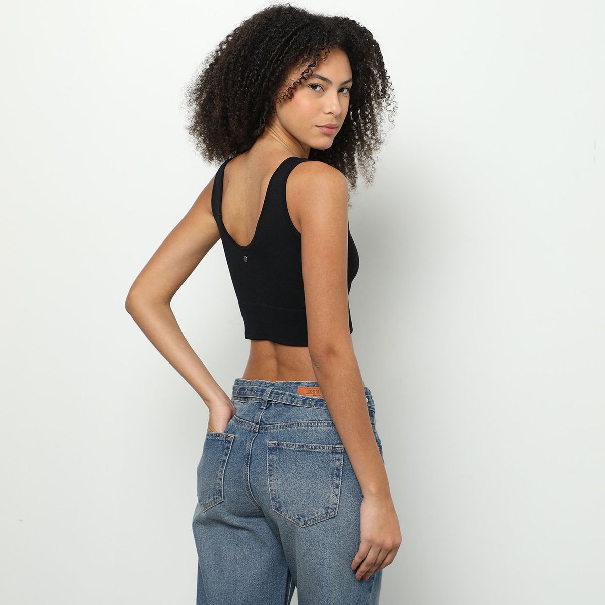 DENIMLAB - Polo Denimlab Manga Corta Mujer Casual 