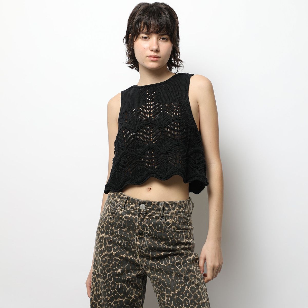 DENIMLAB - Top Sin Mangas 100% Algodón Mujer Denimlab