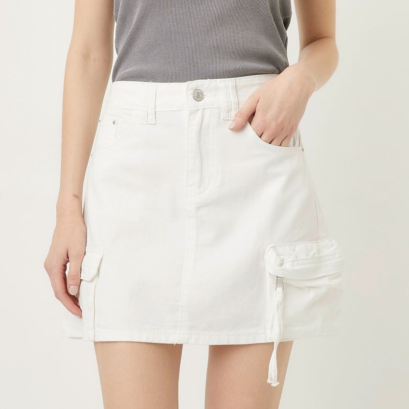 DENIMLAB - Falda Casual Mujer Denimlab