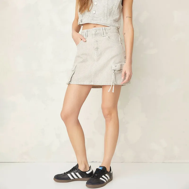 DENIMLAB - Falda Casual Mujer Denimlab