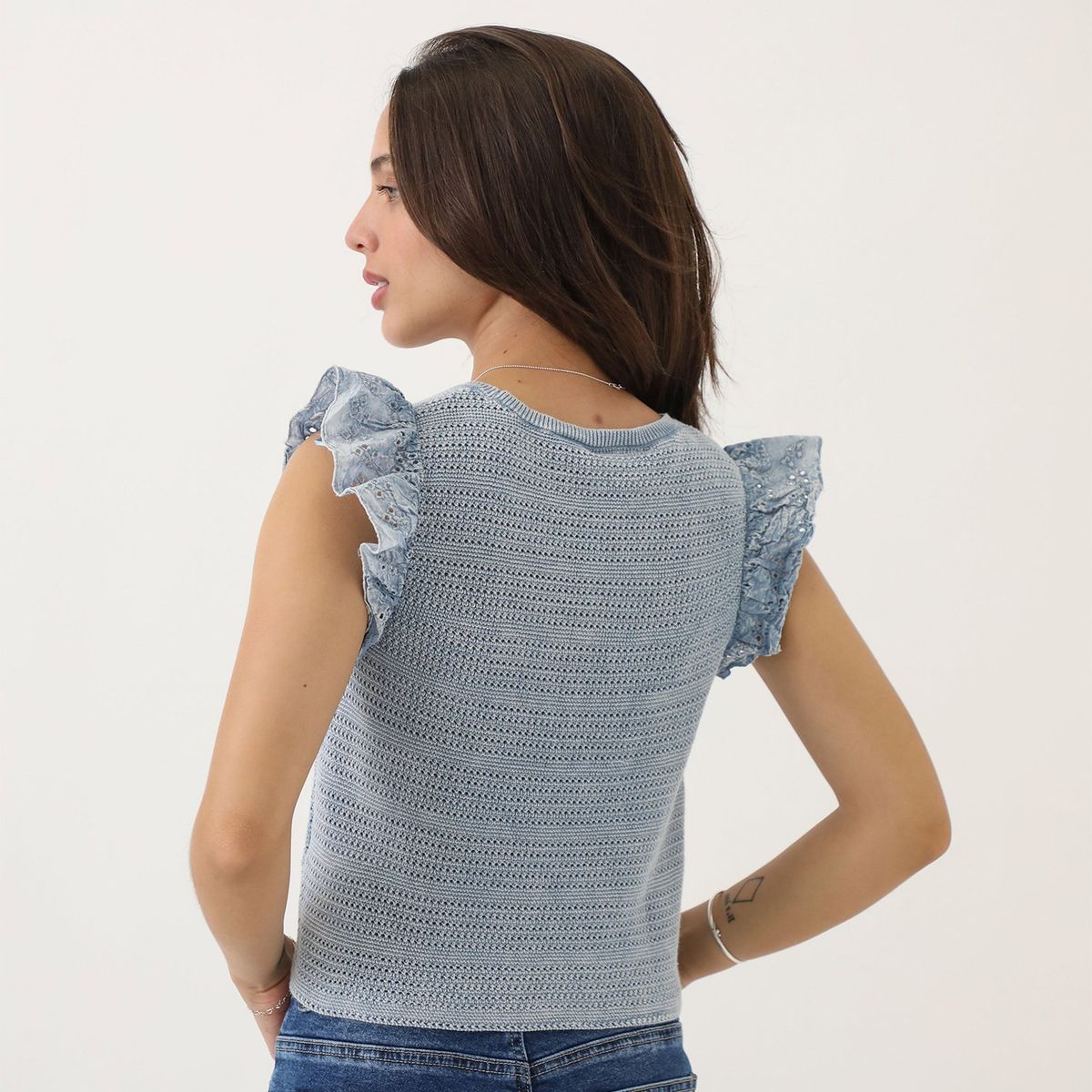 DENIMLAB - Polo Manga Corta Mujer Denimlab