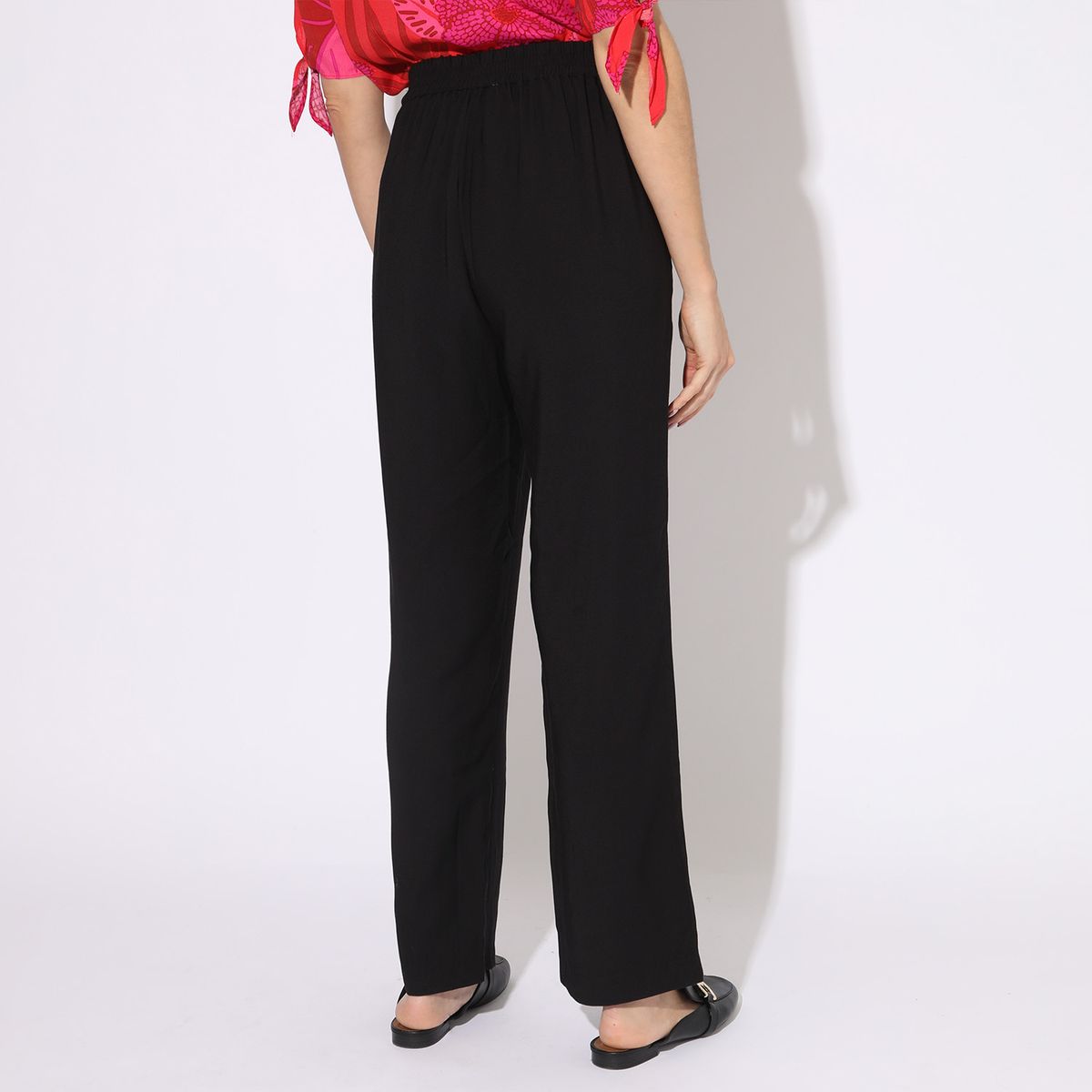 BASEMENT - Pantalón Basement Mujer Tiro Medio Casual