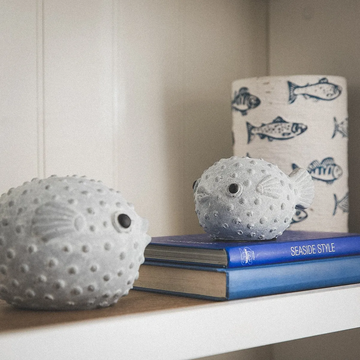 BASEMENT HOME - Adorno Pez Globo Azul 