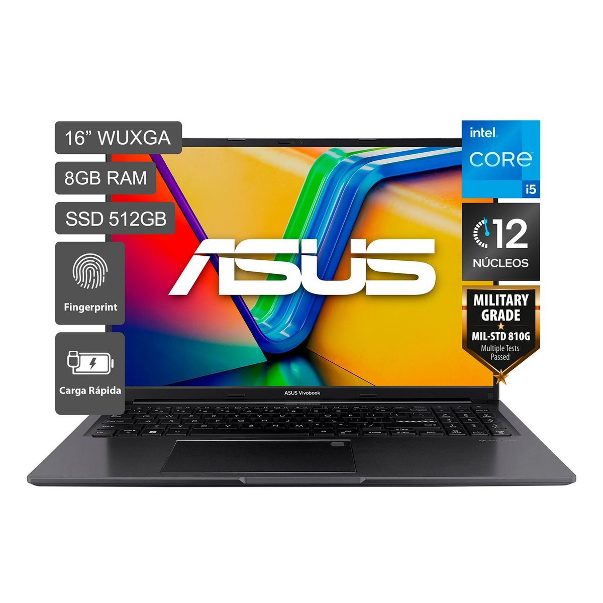 ASUS - Laptop Asus Vivobook 16" I5 13°Gen 8Gb Ram