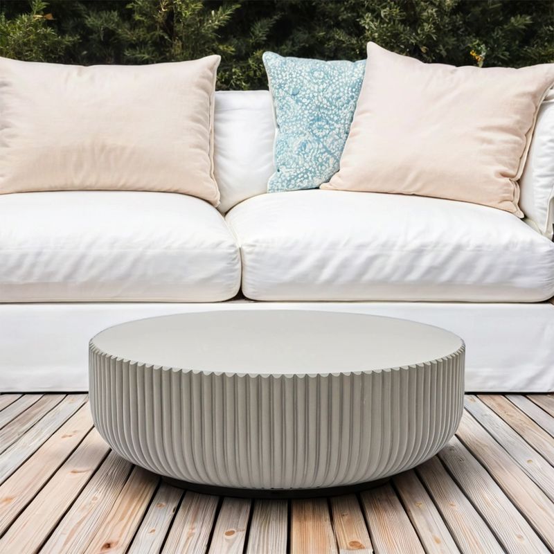 BASEMENT HOME - Mesa de Centro Atenea para Interior y Exterior