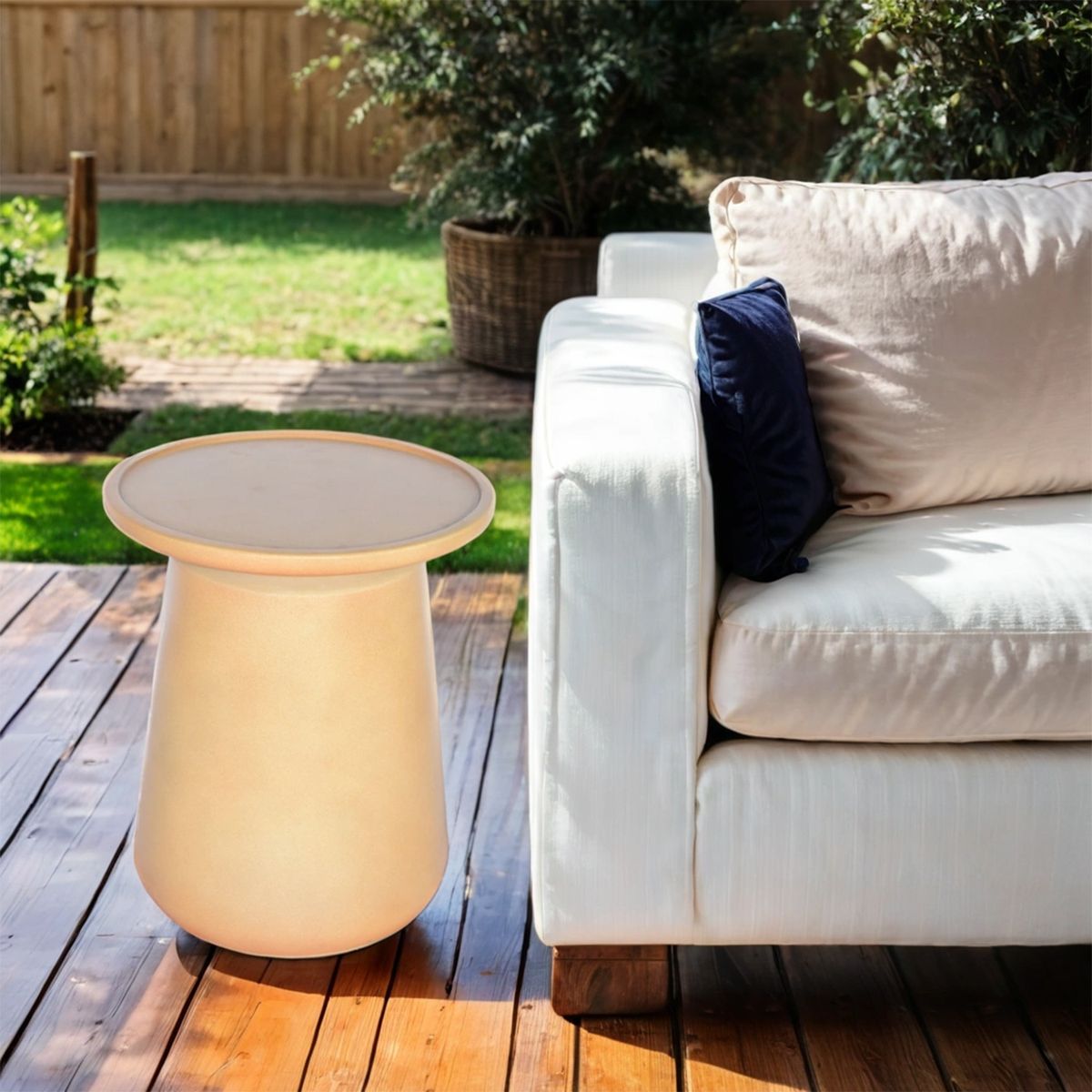 BASEMENT HOME - Mesa Lateral Cairo para Interior y Exterior