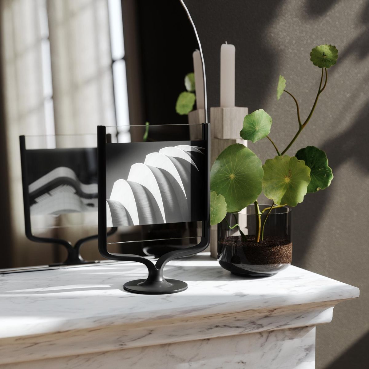 UMBRA - Marco de fotos Wishbone 13x18cm